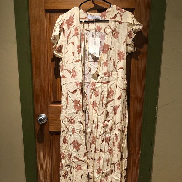 NWT Christy Dawn Autumn Dress (Oatmilk Floral) - Picture 1 of 10